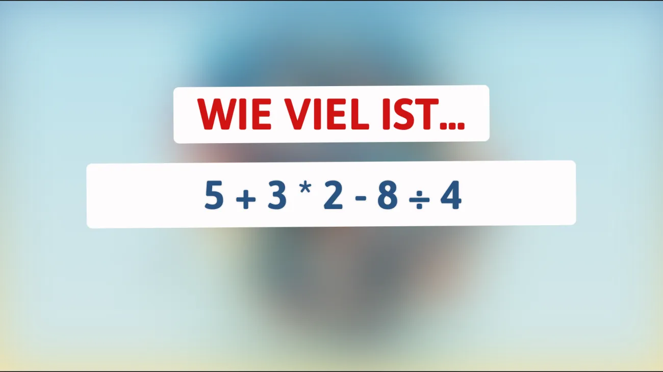 Knackst du diese mathematische Herausforderung, die nur für Genies leicht zu lösen ist? Finde heraus, ob du den richtigen Lösungsweg kennst!"